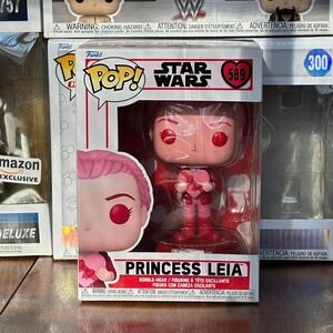 Pop! Star Wars Valentines Day - Princess Leia #589